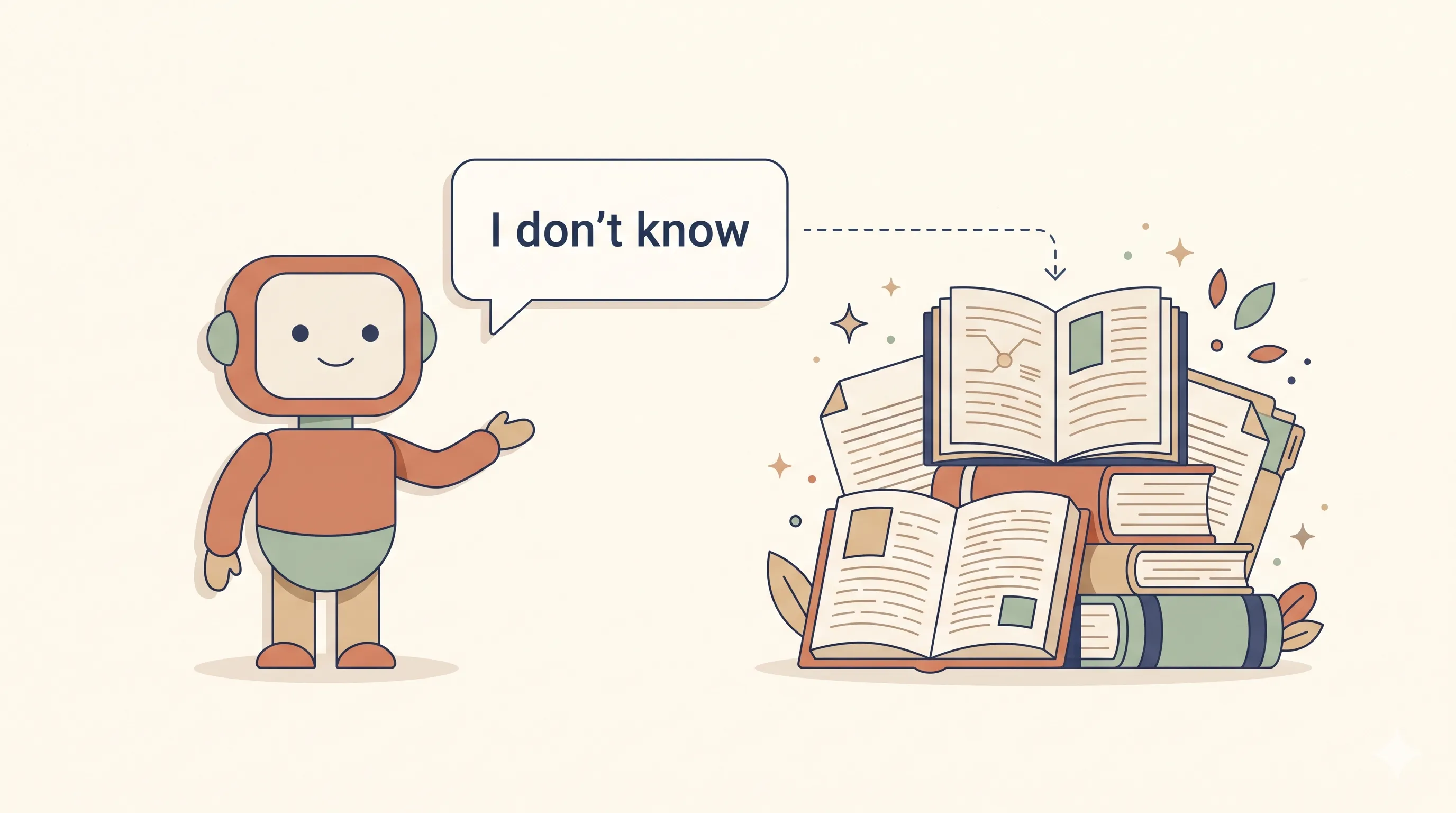 Letting a RAG chatbot say I don&rsquo;t know